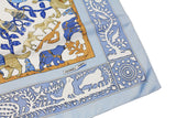Vintage Hermes "Early America" Francoise de la Perriere Scarf
