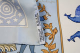 Vintage Hermes "Early America" Francoise de la Perriere Scarf