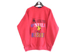 Vintage O'Neill Sweatshirt pink big logo ski style heliskiing 90s retro crewneck jumper