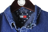 Vintage Tommy Hilfiger Denim Shirt Small