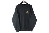 Vintage Guinness Sweatshirt Large / XLarge black small logo 90s retro crewneck sport style stout beer legendary classic