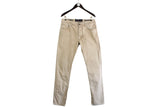 Jacob Cohen Pants 33 made in Italy luxury jeans beige brown authentic