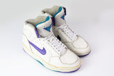 Vintage Nike Air Flight Sneakers EUR 41 white high top 90s basketball shoes