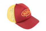 Vintage Von Dutch Trucker Cap red yellow 90's