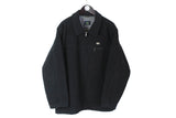 Vintage Lacoste Jacket XLarge black coat 90's