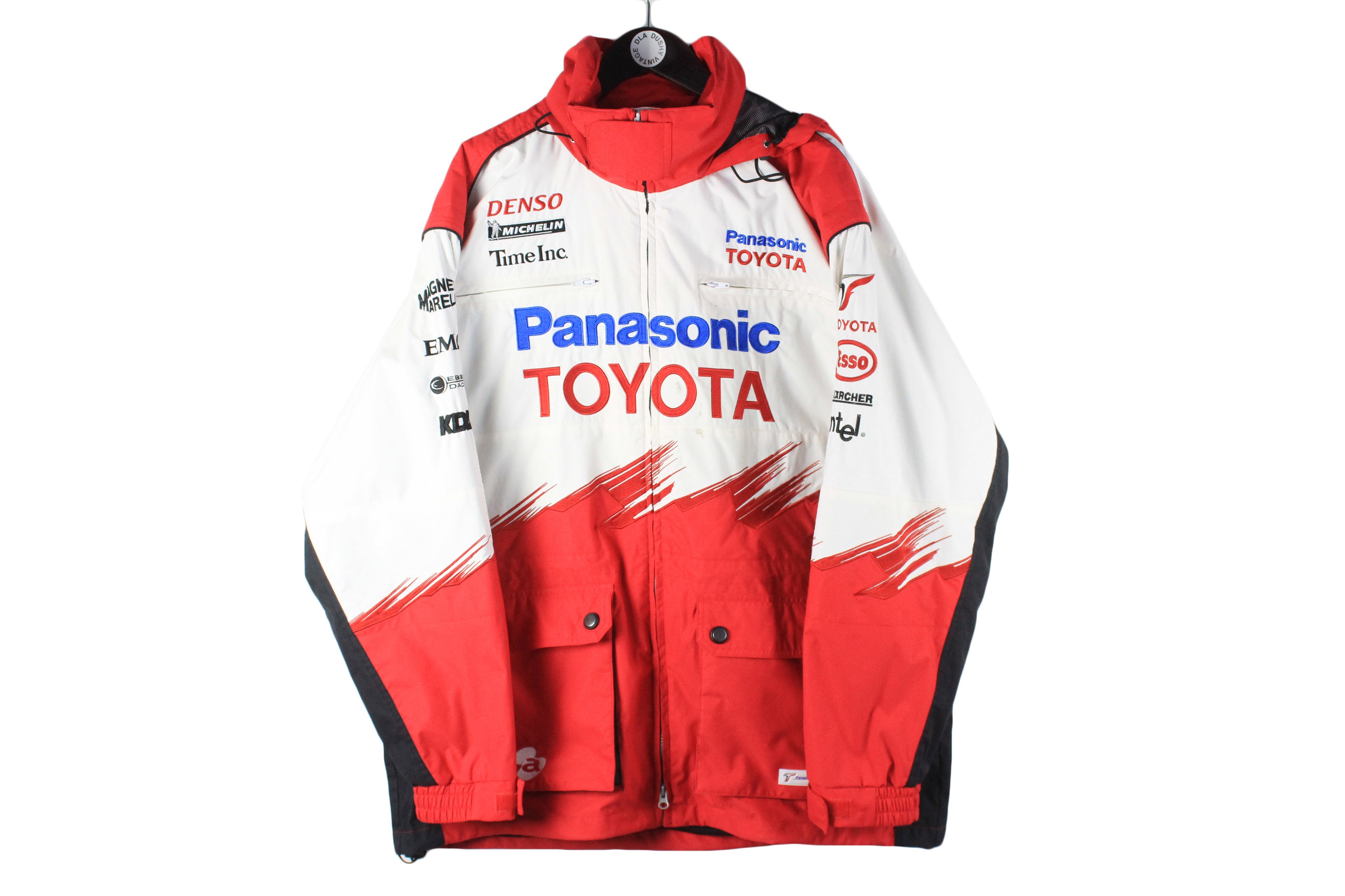 Vintage Panasonic Toyota Racing Formula 1 Jacket XLarge