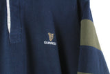 Vintage Guinness Fleece Rugby Shirt XLarge