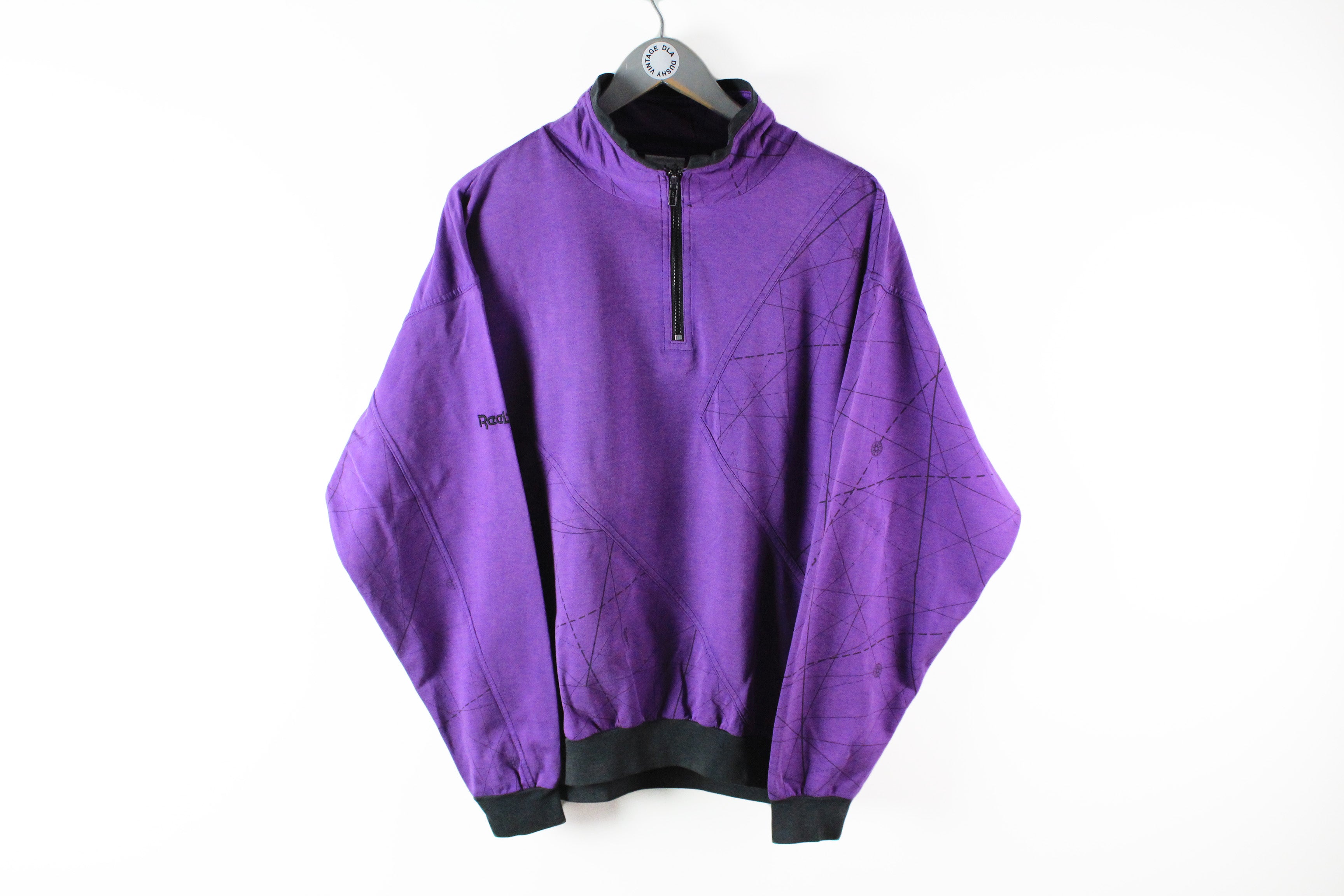 Minnesota Vikings Reebok NFL Hoodie - Medium Purple Cotton Blend