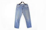 Vintage Levis 501 Jeans W 33 L 34 blue 90's USA brand denim pants