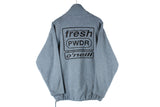 Vintage O'Neill Fleece 1/4 Zip Medium fresh pwdr 90s retro winter ski style snowboard jumper outdoor pullover sweater