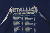 Metallica Death Magnetic Tour 2009 T-Shirt Medium