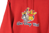 Vintage Winnie the Pooh Fleece Hoodie Medium