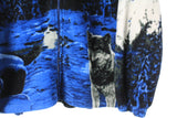 Vintage Wolf Fleece Full Zip Medium