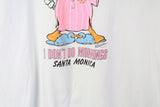 Vintage Santa Monica "I Don't Do Mornings" T-Shirt Large