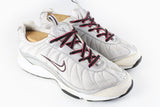 Vintage Nike Sneakers Women's US 6.5 gray techno style 90s retro sport trainers shoes