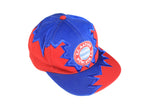 Vintage Bayern Munchen Cap blue red 90's Munich wild pattern Football lFC Bavaria hat