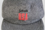 Vintage Schott USA 5 Panel Cap