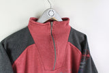 Vintage Casual Land Sweatshirt Half Zip Small