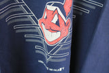 Vintage Indians Cleveland Hanes 1991 Sweatshirt Large