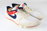 Running athletic shoes 80s 90s Vintage Nike Spikers Shoes US 9.5 gray 80s 90s retro classic sport style trainers