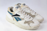 Vintage Reebok Sneakers US 7 white trainers tennis court shoes