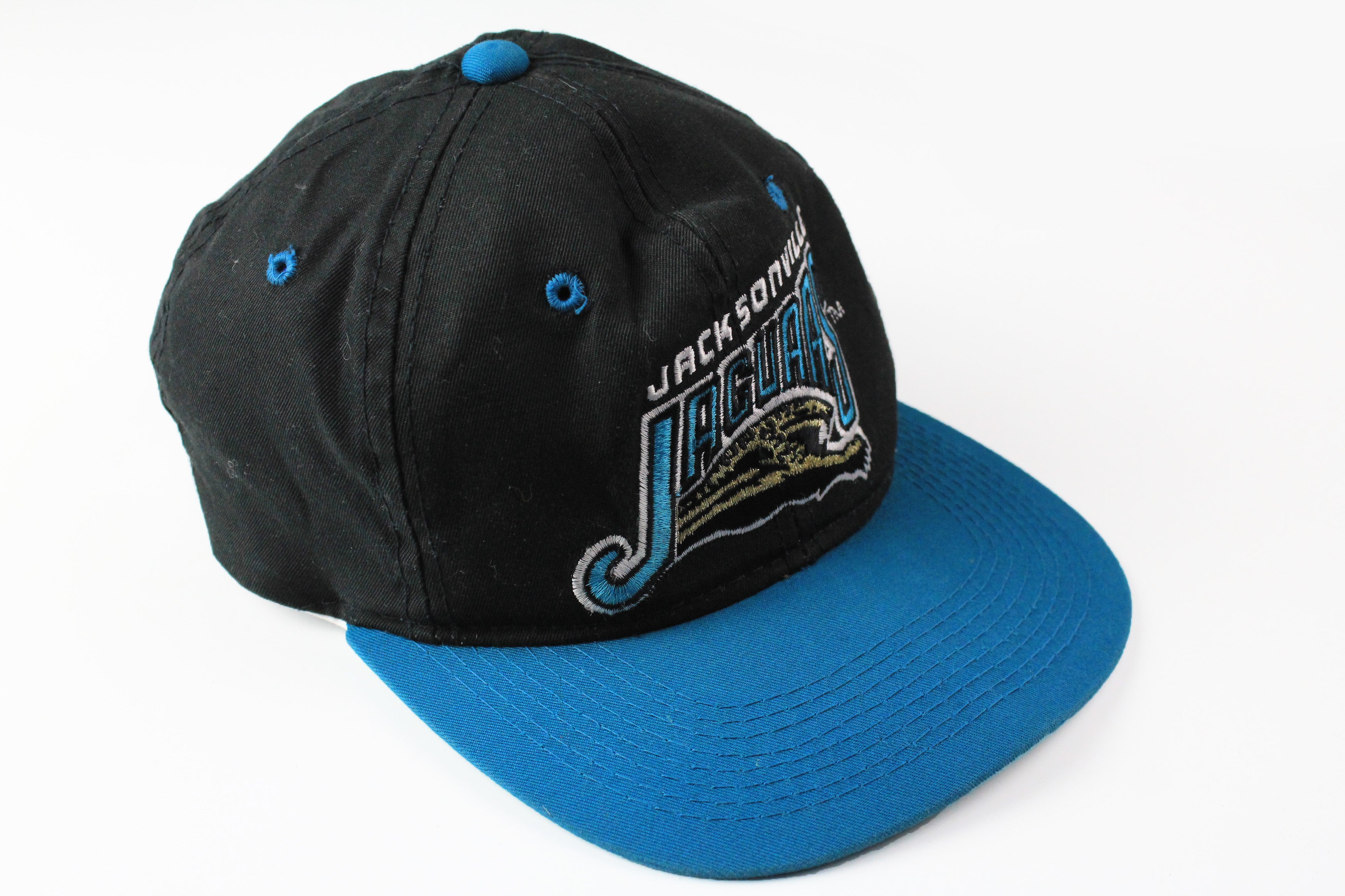 Vintage 90s Black Jacksonville Jaguars Cap Cotton– Domno Vintage