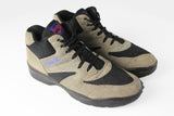 Vintage Reebok Sneakers Women's US 7.5 gray black 90s retro sport style trainers shoes trekking outdoor boots