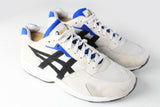 Vintage Asics Sneakers US 7.5 gray retro sport style 90s casual trainers