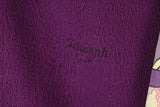 Vintage Triumph Fleece Full Zip Small / Medium