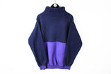 Vintage Fleece Full Zip Large
