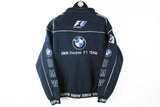 Vintage BMW Sweatshirt Full Zip Medium