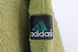 Vintage Adidas Equipment Fleece Half Zip Large