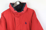 Vintage Nautica Puffer Double Sided Jacket Medium