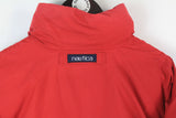 Vintage Nautica Puffer Double Sided Jacket Medium