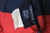Vintage Nautica Puffer Double Sided Jacket Medium