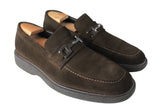 Gucci Shoes EUR 43 brown suede luxury loafers moccasin leather