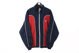 Vintage Nike Track Jacket Large windbreaker full zip athletic style 90s big logo swoosh jacket