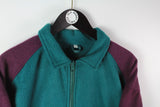 Vintage Fleece Full Zip Large