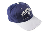 Vintage New York Yankees Cap blue gray 90s retro USA MLB baseball sport hat