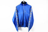 Vintage Puma Tracksuit XLarge blue 90s full zip retro style windbreaker