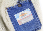 Vintage Denim Sherpa Jacket Small