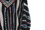 Vintage 3D Pattern Sweater XLarge