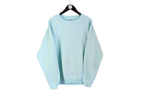 Vintage Valentino Sweatshirt XLarge blue 90's crewneck
