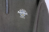 Vintage Hard Rock Cafe Prague Sweatshirt 1/4 Zip Small