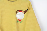 Vintage Golf Sweater Medium