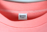 Vintage Chanel Embroidery Logo Bootleg T-Shirt Small