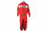 Vintage Swiss Hutless Karting Racing Suit Large