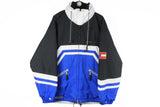 Vintage Bogner by Goan Thylmann Jacket Large / XLarge blue black ski 90s retro style technical winter jacket