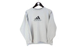 Vintage Adidas Sweatshirt Women's Small blue 00s crewneck jumper