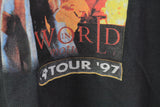 Vintage Reebok DJ Bobo 1997 World In Motion Tour T-Shirt Medium